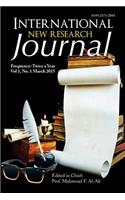 International New Research Journal