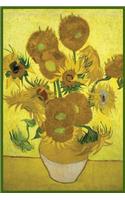 Sunflowers, Blank Journal