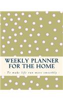 Weekly Planner for the Home