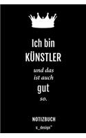 Notizbuch für Künstler