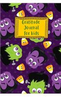 Gratitude Journal for Kids: Cute Monsters Vampire Halloween Themed Guided Journal Notebook Diary to Teach Children Boys Girls to Practice Express Mindfulness by Recording, Writ