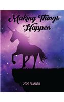 Making Things Happen 2020 Planner