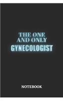 The One And Only Gynecologist Notebook: 6x9 inches - 110 blank numbered pages - Greatest Passionate working Job Journal - Gift, Present Idea