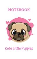 Cute Little Puppies Notebook