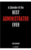 Calendar for Administrators / Administrator