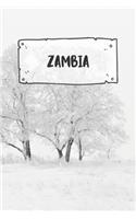 Zambia: Ruled Travel Diary Notebook or Journey Journal - Lined Trip Pocketbook for Men and Women with Lines