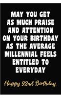 Happy 92nd Birthday