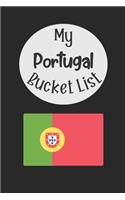 My Portugal Bucket List: Novelty Bucket List Themed Notebook