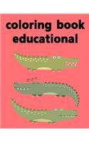 coloring book educational: An Adorable Coloring Book with Cute Animals, Playful Kids, Best Magic for Children