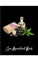 Spa Appointment Book: An Engagement Calendar - Hourly 15-Minute Undated Planner