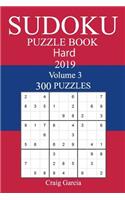 300 Hard Sudoku Puzzle Book 2019