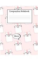 Meow Composition Notebook
