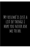 My Resum