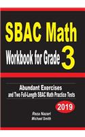 SBAC Math Workbook for Grade 3