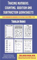Toddler Books (Tracing numbers, counting, addition and subtraction): 50 Preschool/Kindergarten worksheets to assist with the understanding of number concepts(3 Toddler Books)