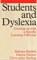 Students and Dyslexia