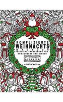 Komplizierte Weihnachts - Malbuch