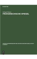 Frühgriechische Spiegel