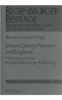 Johann Georg Hamann Und England