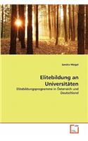Elitebildung an Universitäten