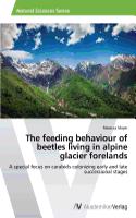 feeding behaviour of beetles living in alpine glacier forelands