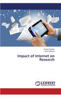 Impact of Internet on Research