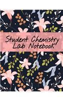 Student Chemistry Lab Notebook: Scientific Composition Notepad For Class Lectures & Chemical Laboratory Research for College Science Students - 120 Pages, Perfect Bound, 8.5 inch x