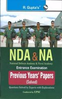 NDA & NA Entrance Examination: Previous Solved Papers (Solved): NDA/CDS EXAM