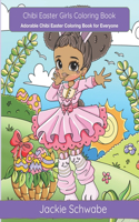 Chibi Easter Girls Coloring Book