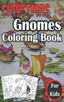Christmas Gnomes Coloring Book For Kids