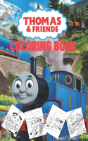 Thomas And Friends Coloring Book: Fun Coloring Book Gift For Kids And Any Thomas and Friends Lovers