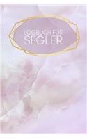 Logbuch für Segler: Logbuch für deine Törns zum Ausfüllen - Motiv: rosa Quartz