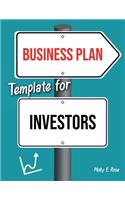 Business Plan Template For Investors