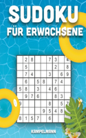 Sudoku für Erwachsene: Sommerausgabe - 200 Leichte Sudoku-Rätsel für Erwachsene mit Lösungen - Großdruck