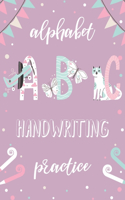 Preschool Alphabet Handwriting: Animal ABC Coloring and Handwriting Practice Book for Preschool, Kindergarten, and Grade 1