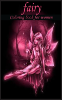 fairy coloring book for women