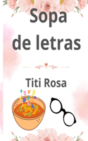 Sopa de letras de titi Rosa