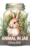 Animal in Jar Coloring Book