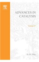 Advances in Catalysis Volume 37