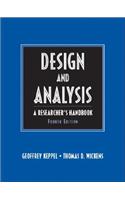 Design and Analysis: A Researcher's Handbook: A Researcher's Handbook