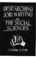 Researching and Writing in the Social Sciences