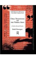 Oral Traditions and the Verbal Arts