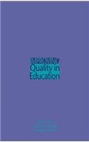 Improving Quality in Education