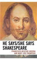 He Says/She Says Shakespeare