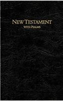 Keystone Large Print New Testament with Psalms-KJV