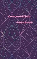 Composition Notebook: College Ruled Blank Lined 7.5 x 9.25 Book White 110 pages(2 Shiny Things)