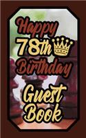 Happy 78th Birthday Guest Book