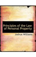 Principles of the Law of Personal Property