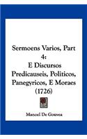 Sermoens Varios, Part 4
