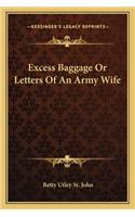 Excess Baggage or Letters of an Army Wife